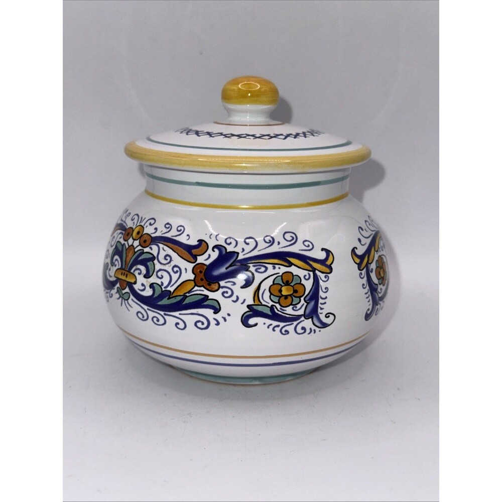 Deruta Italy Sur La Table Covered Sugar